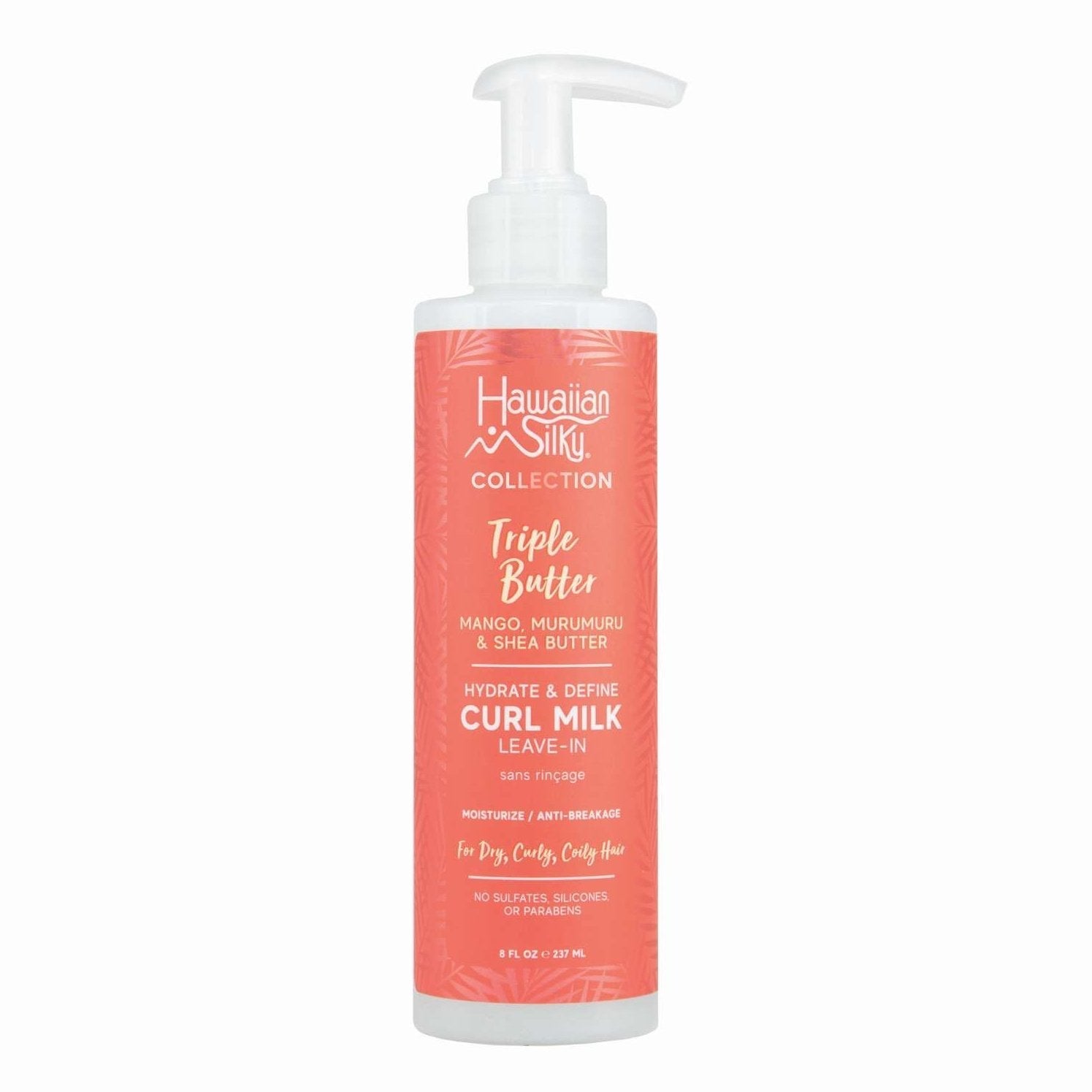 Hawaiian Silky Collection Triple Butter Hydrate Define Curl Milk Leave- In Moisturizer Hawaiian Silky Collection Triple Butter Hydrate Define Curl Milk Leave- In Moisturizer