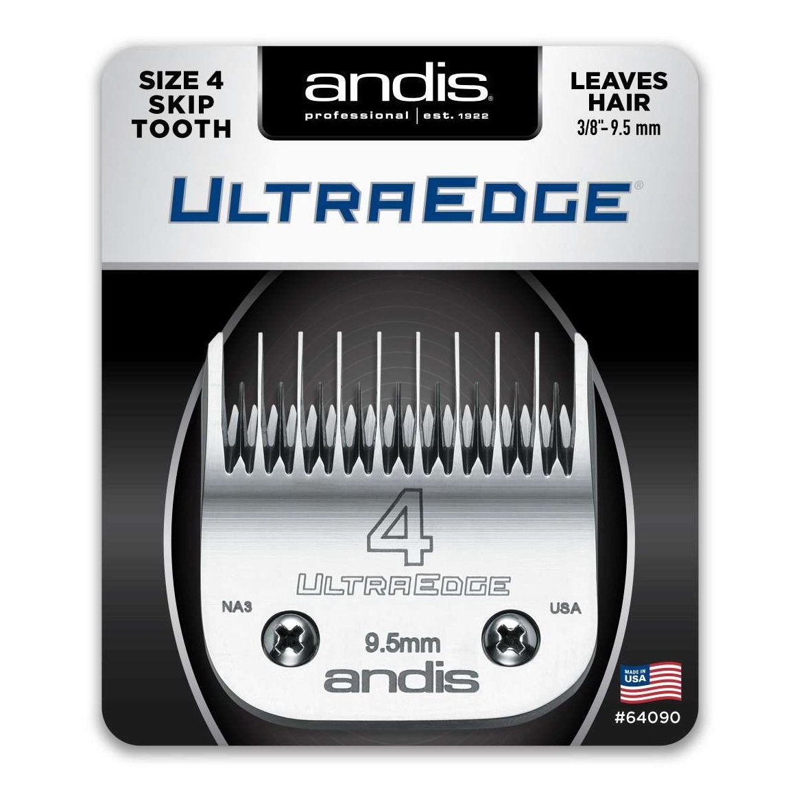 Andis Ultraedge Blade Size 4 Skip Tooth Andis Ultraedge Blade Size 4 Skip Tooth