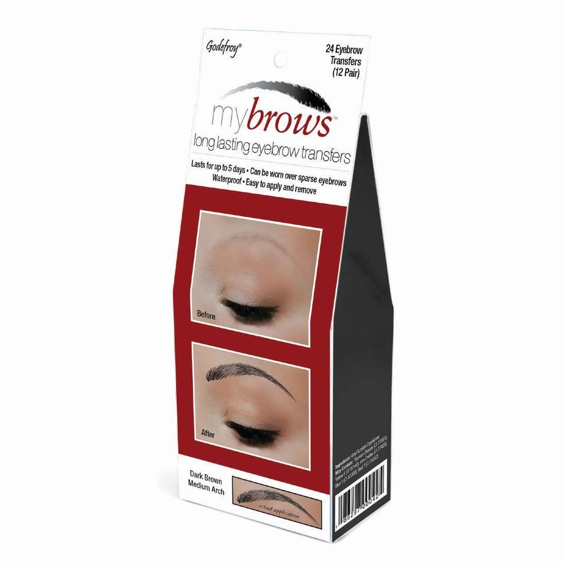 Mybrows Dark Brown Medium Arch Mybrows Dark Brown Medium Arch