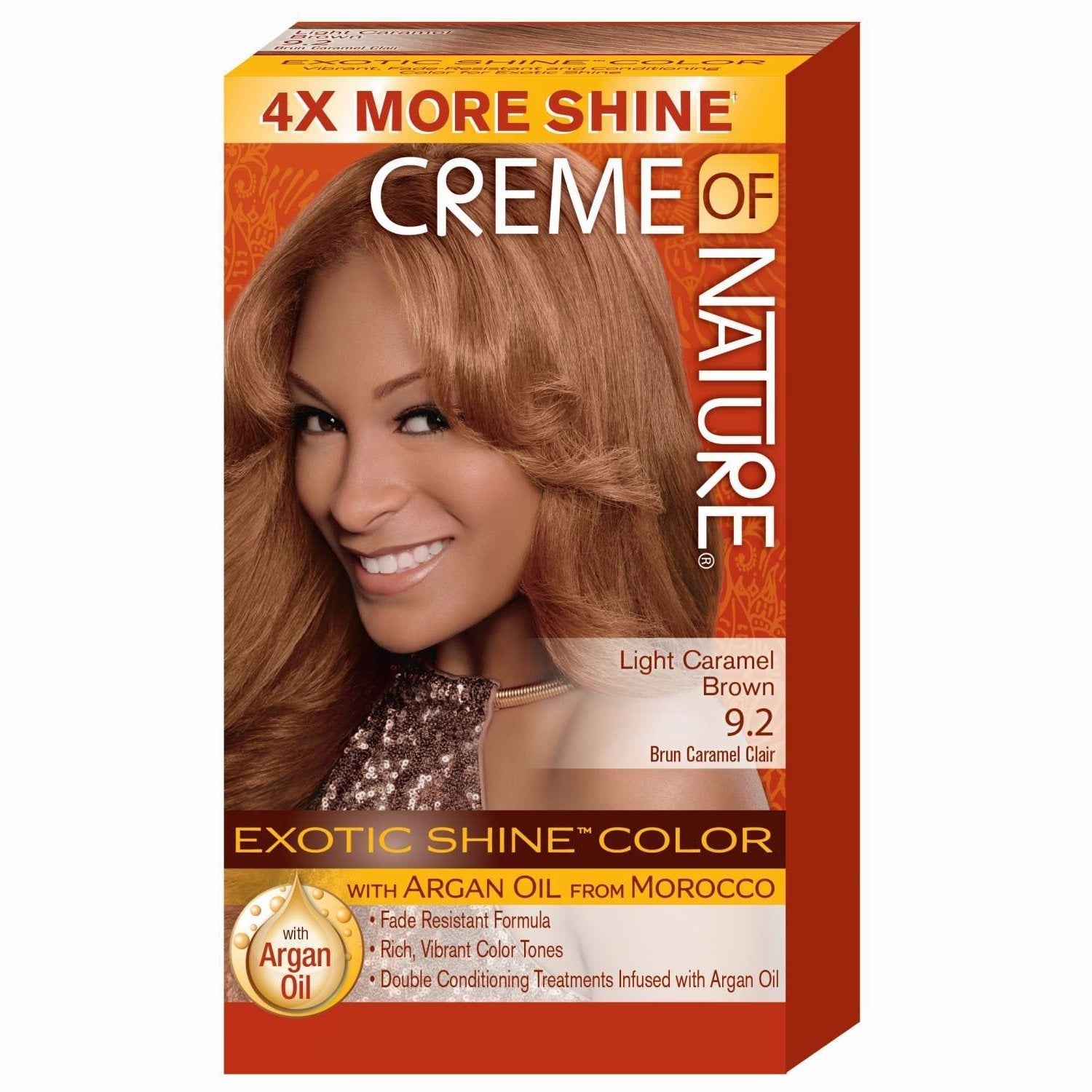 Creme Of Nature Exotic Gel Hair Color 09.2 Light Caramel Brown Creme Of Nature Exotic Gel Hair Color 09.2 Light Caramel Brown