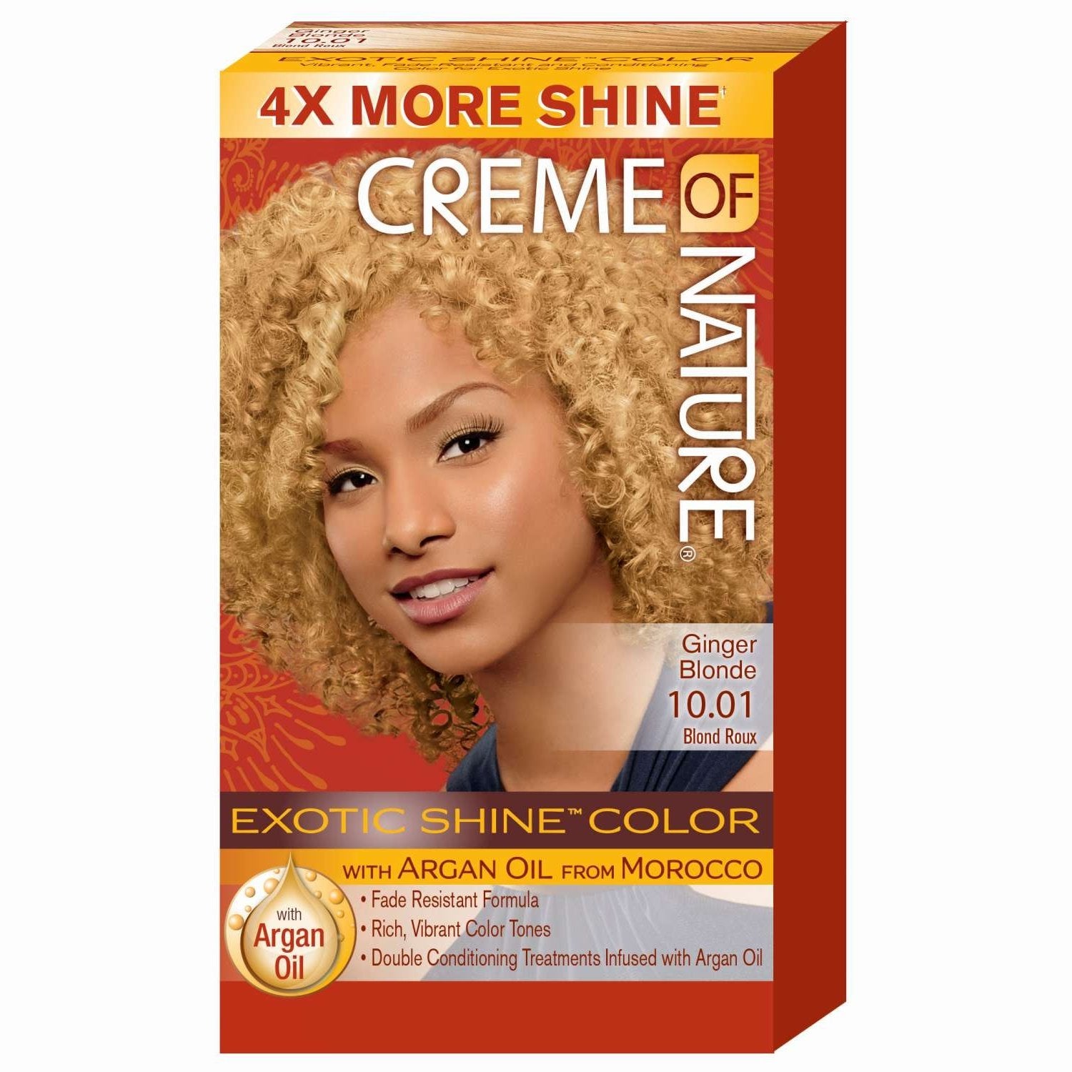 Creme Of Nature Exotic Gel Hair Color 10.01 Ginger Blonde Creme Of Nature Exotic Gel Hair Color 10.01 Ginger Blonde