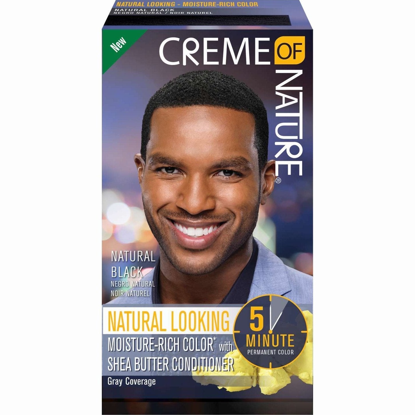 Creme Of Nature Mens Liq Hc1 Nat Blk New Creme Of Nature Mens Liq Hc1 Nat Blk New