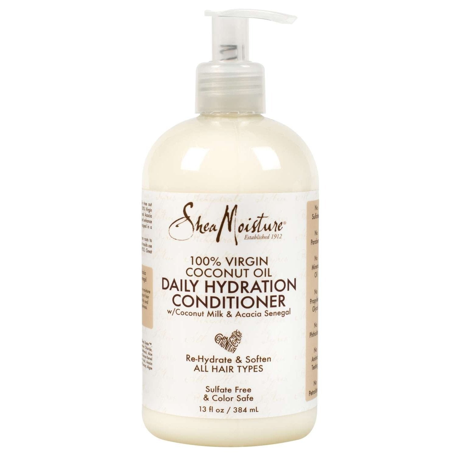 Shea Moisture 100% Virgin Coconut Oil Daily Hydration Conditioner Shea Moisture 100% Virgin Coconut Oil Daily Hydration Conditioner