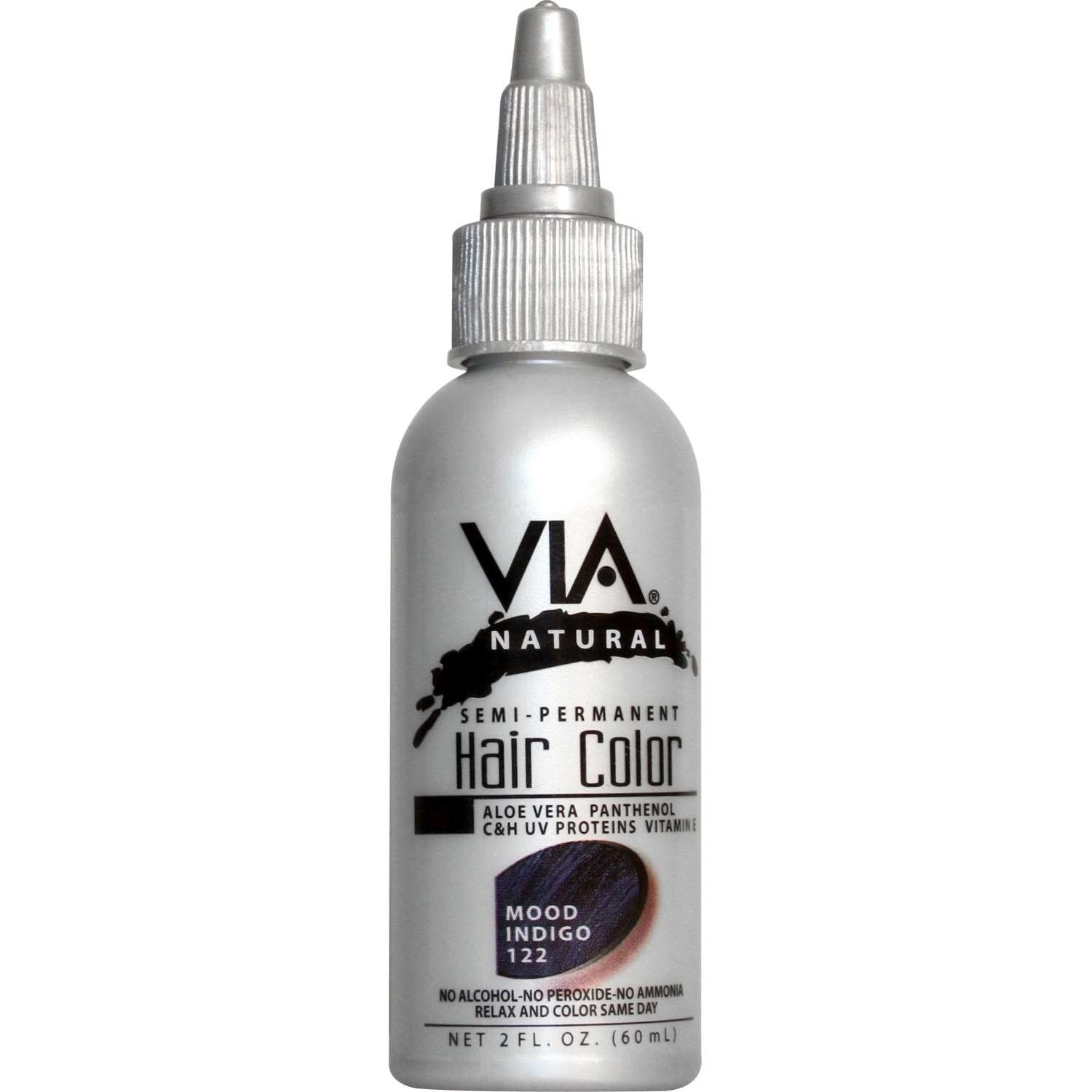 Via Natural Hair Color 122 Mood Indigo Via Natural Hair Color 122 Mood Indigo