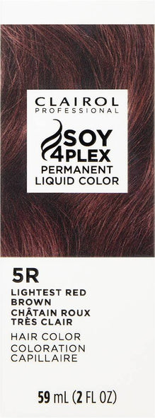 CLAIROL PERMANENT LIQUID 5R LIGHTEST RED BROWN