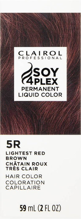 CLAIROL PERMANENT LIQUID 5R LIGHTEST RED BROWN