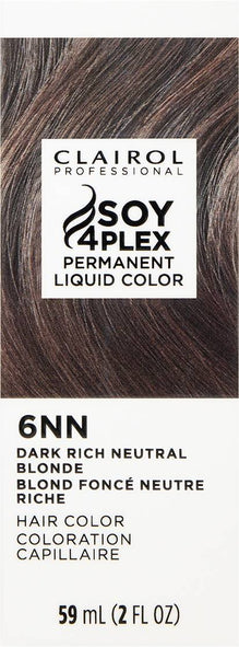 CLAIROL PERMANENT LIQUID 6NN DARK RICH NEUTRAL BLONDE