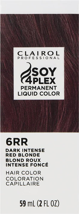 CLAIROL PERMANENT LIQUID 6RR DARK INTENSE RED BLONDE