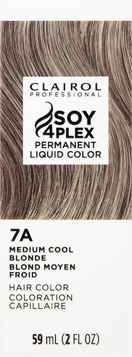 CLAIROL PERMANENT LIQUID 7A MEDIUM COOL BLONDE