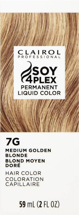 CLAIROL PERMANENT LIQUID 7G MEDIUM GOLDEN BLONDE