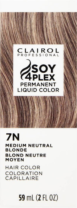 CLAIROL PERMANENT LIQUID 7N MEDIUM NEUTRAL BLONDE