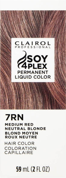 CLAIROL PERMANENT LIQUID 7RN MEDIUM RED NEUTRAL BLONDE