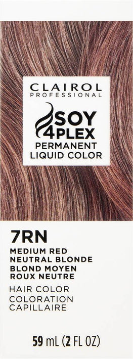CLAIROL PERMANENT LIQUID 7RN MEDIUM RED NEUTRAL BLONDE
