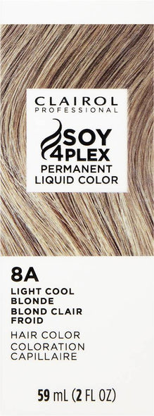 CLAIROL PERMANENT LIQUID 8A LIGHT COOL BLONDE