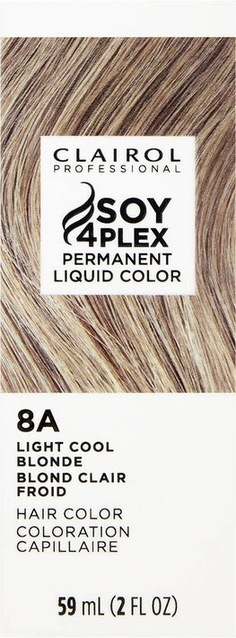 CLAIROL PERMANENT LIQUID 8A LIGHT COOL BLONDE