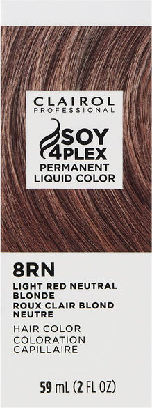CLAIROL PERMANENT LIQUID 8RN LIGHT RED NEUTRAL BLONDE