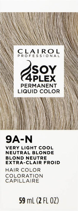 CLAIROL PERMANENT LIQUID 9A-N VERY LIGHT COOL NEUTRAL BLONDE