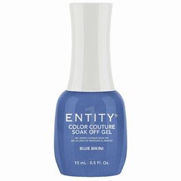 Entity Color Couture Soak Off Gel Blue Bikini 0.5 Fl Oz