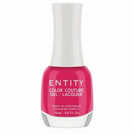 Entity Color Couture Gel Lacquer Beauty Icon 854 Power Pink 0.5 Fl Oz