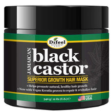 Difeel Sunflower Difeel Superior Growth Hair Mask Jamaican Black Castor Oil 12 Oz