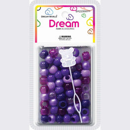 Chloe Bead Round Big 60 Purple