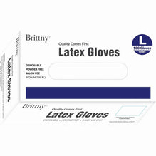 Brittny Latex Gloves 100Box Large