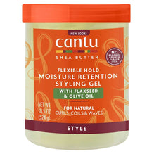 Cantu Shea Butter Maximum Hold Moisture Retention Styling Gel With Faxseed And Olive Oil